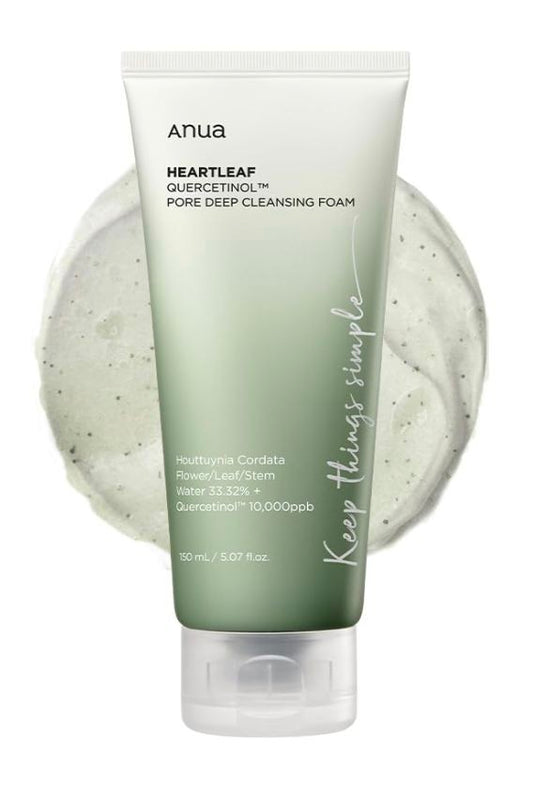 ANUA Heartleaf Quercetinol Pore Deep Cleansing Foam