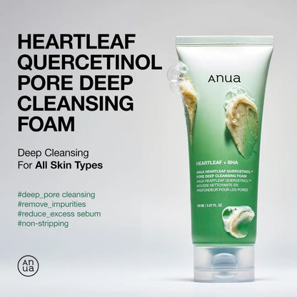 ANUA HEARTLEAF + BHA Cleanser