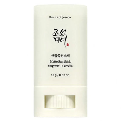 Beauty of Joseon Matte Sun Stick Mugwort + Camellia SPF50+/PA++++