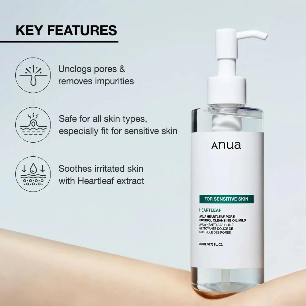 Anua Heartleaf Pore Control Cleansing Oil