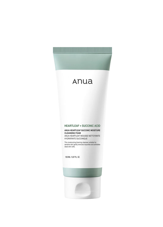 ANUA HEARTLEAF + SUCCINIC ACID Cleanser